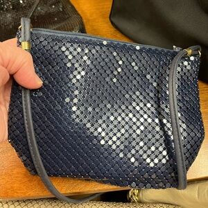 Vintage flashy metal handbag!